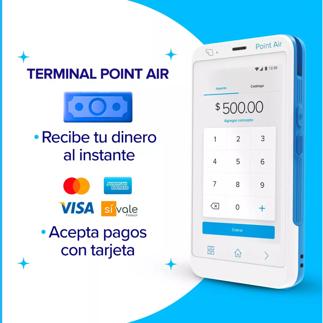 Point Air: Terminal de Cobro Autónoma con 4G y Wi-Fi, Ideal para Delivery