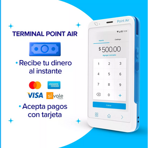 Point Air: Terminal de Cobro Autónoma con 4G y Wi-Fi, Ideal para Delivery